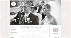 Desktop Screenshot of freietrauung.org